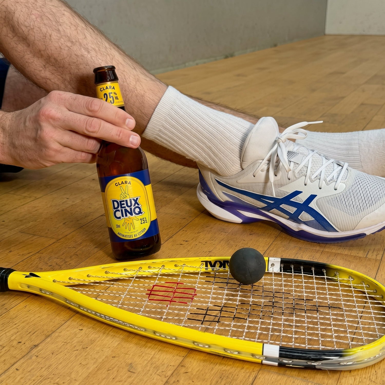 bière citron squash sport