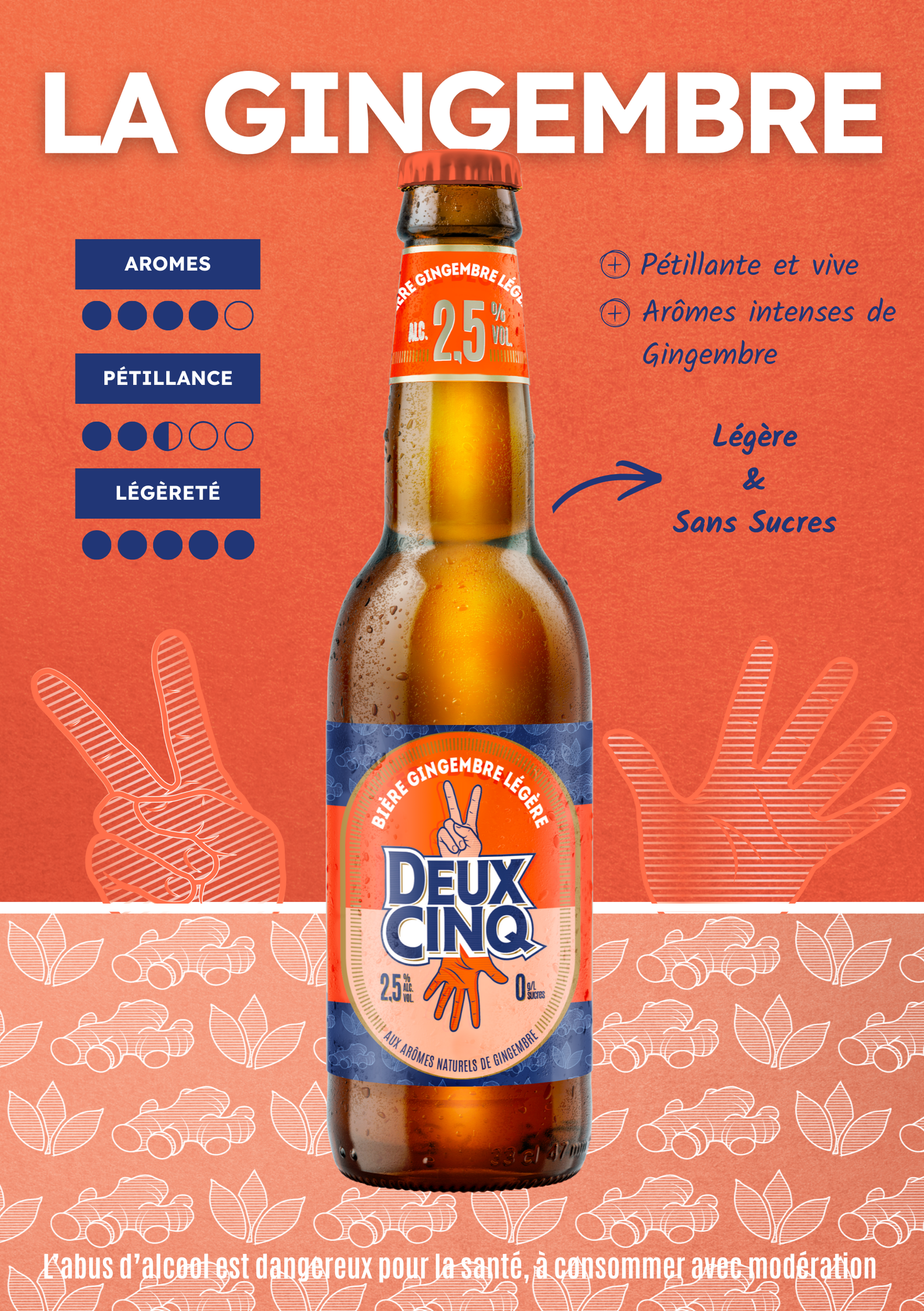 La Gingembre Légère (6 x 33cL)