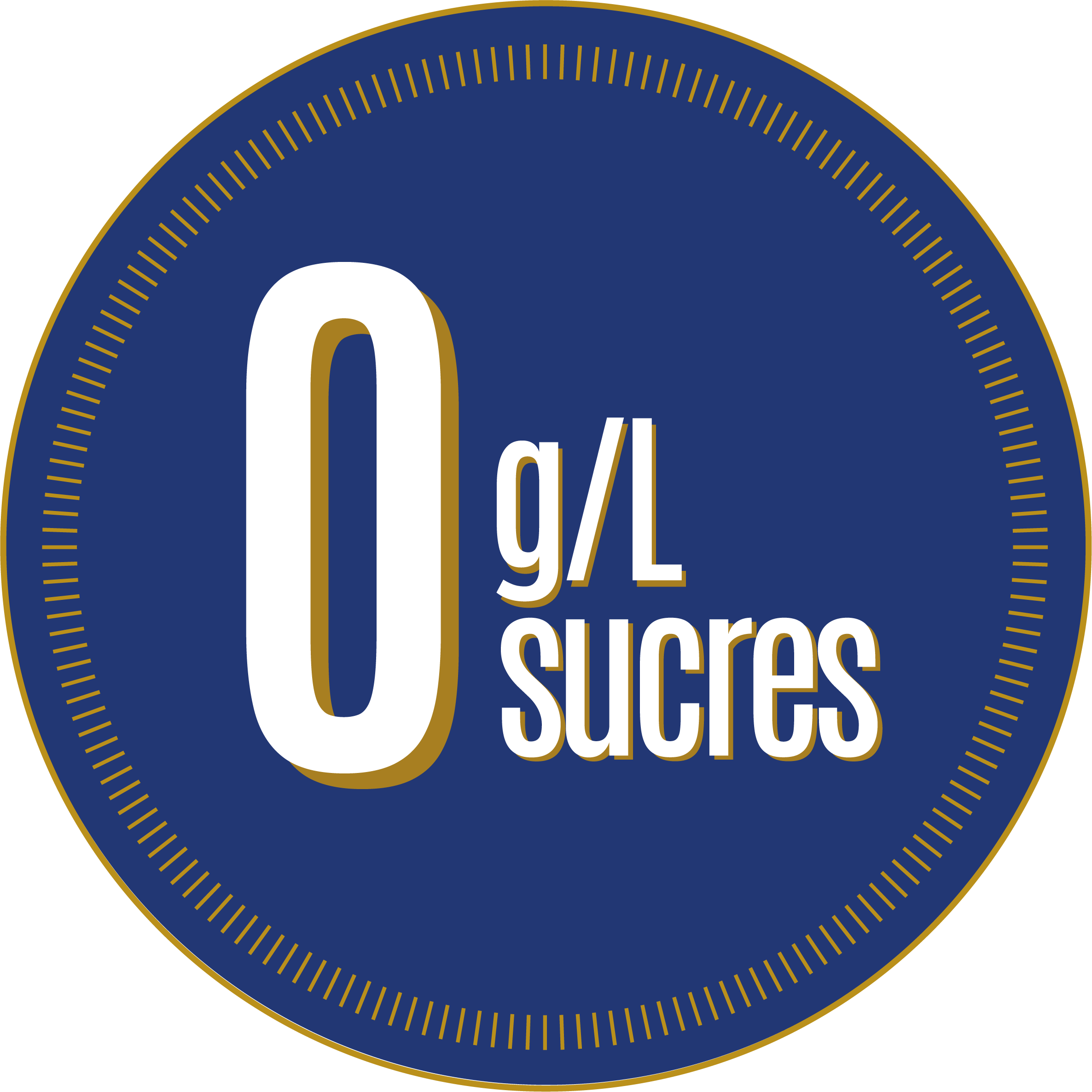 deux cinq sucre badge