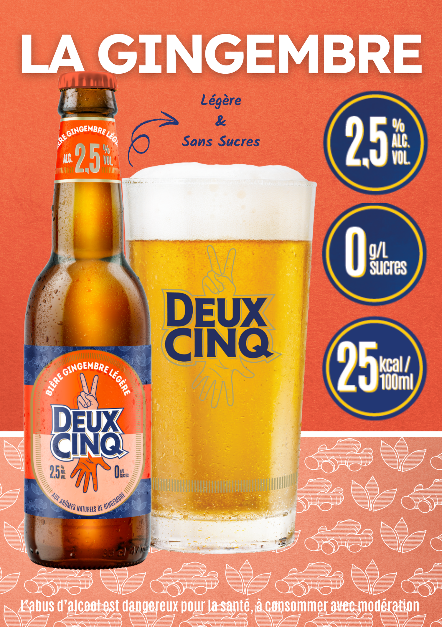 La Gingembre Légère (6 x 33cL)