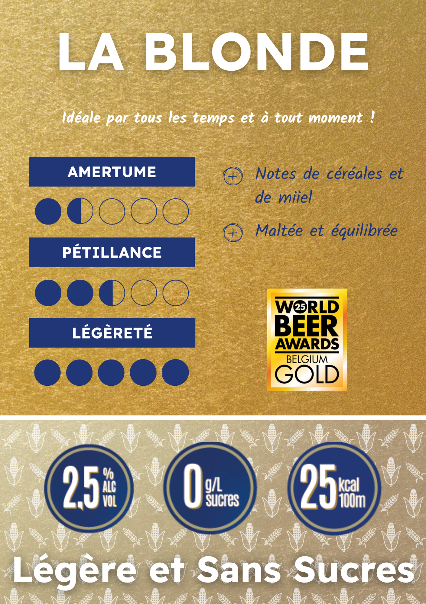 La Blonde Légère (6 x 33cL)